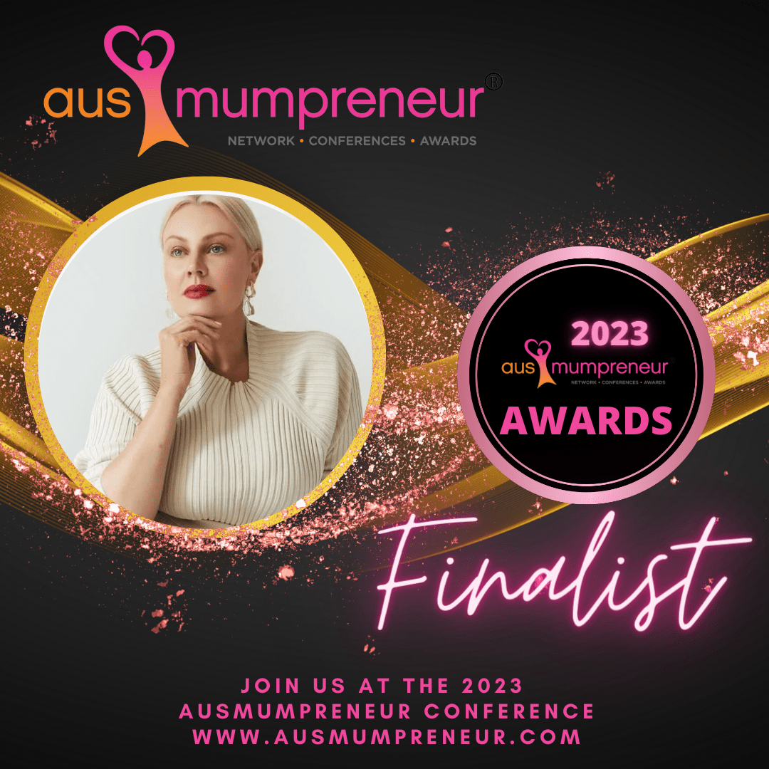 Natalie Wakeling: finalist in the prestigious Mumpreneur Awards 20223 - Embody Women