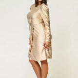 Florence Dress Rose Gold