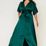 Angelika Dress Emerald