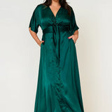 Angelika Dress Emerald