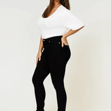 Jacqui Stretch Black Jean