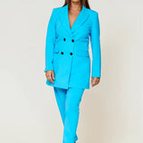 Sarah Blazer Scuba Blue