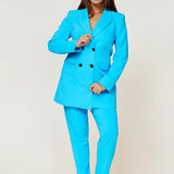 Sarah Blazer Scuba Blue