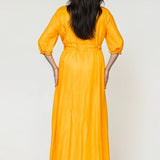 Riviere Dress Long Mango