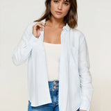 Isla Linen Shirt White