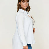 Isla Linen Shirt White