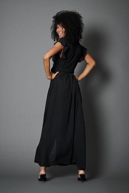 Birkin Black Maxi Dress - Embody Women